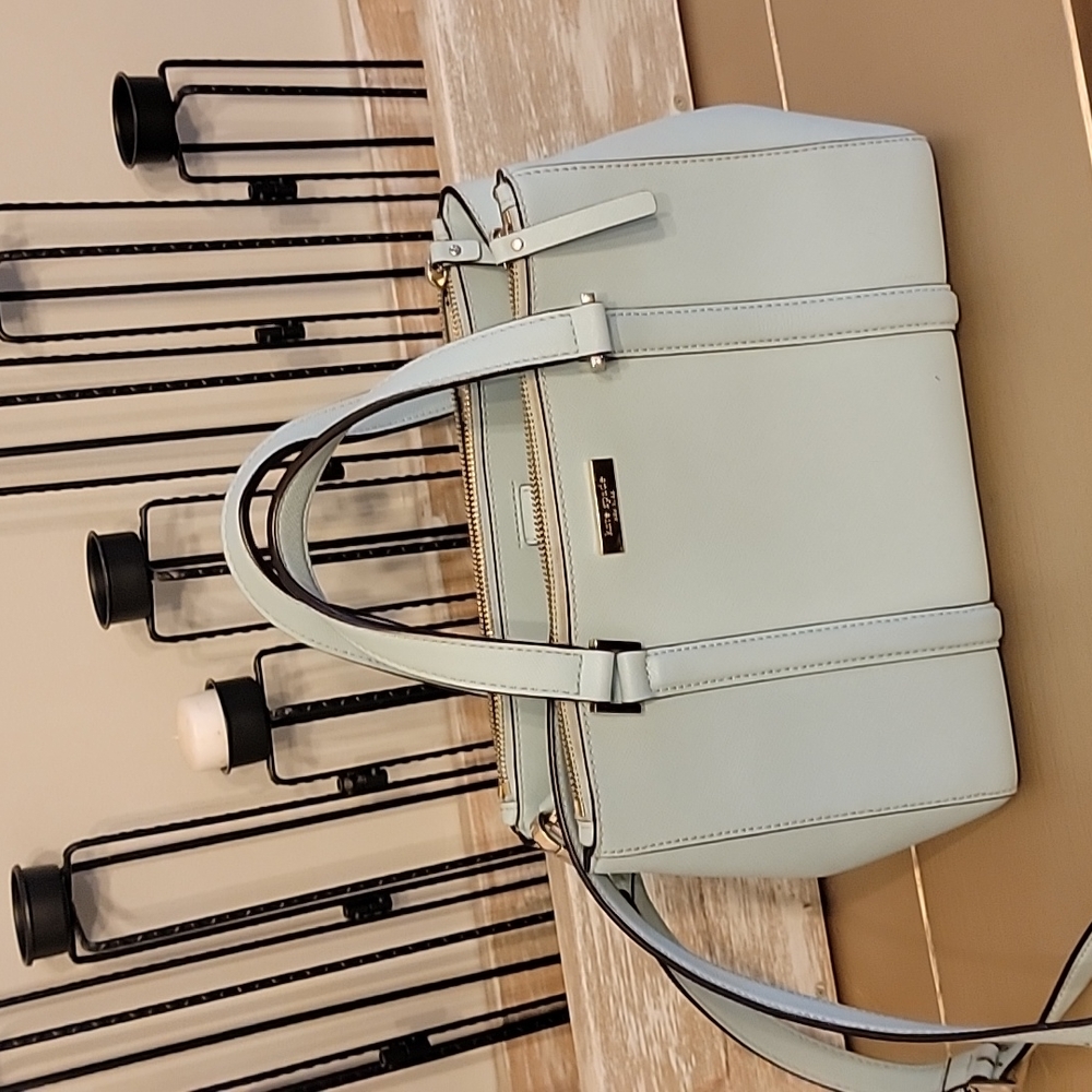Kate Spade Crossbody Leather Bag RN 0102760 CA 57710light blue
